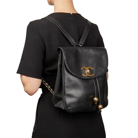 chanel vintage caviar backpack|chanel caviar bag On Sale .